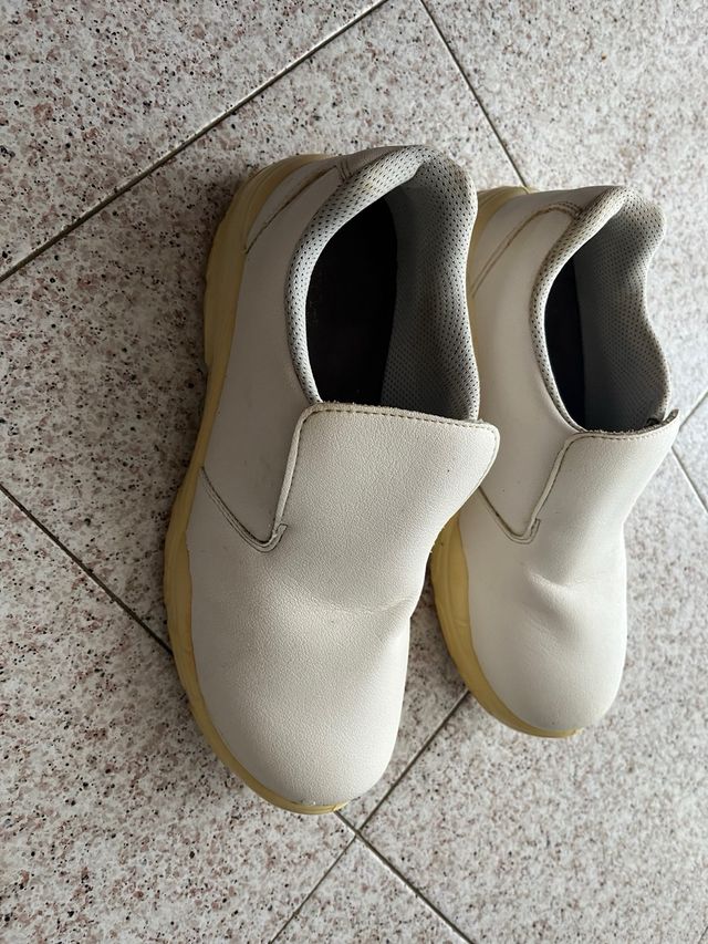 Scarpe antinfortunistiche bianche Exena taglia 40