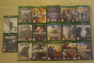 Xbox one+ juegos + mandos