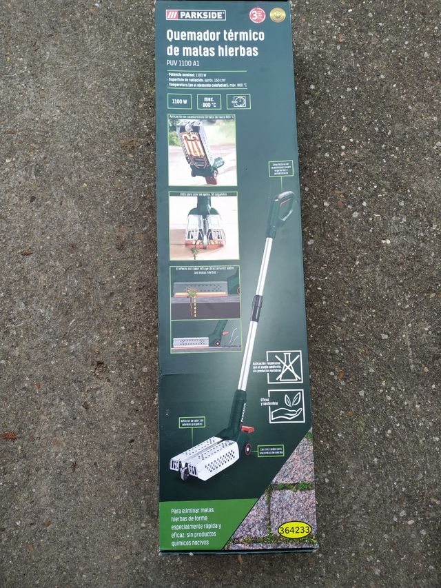 Bruciatore termico per foglie