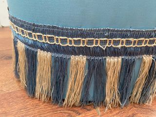 BUTACA O SILLON VINTAGE DE TELA CON CAVIDAD