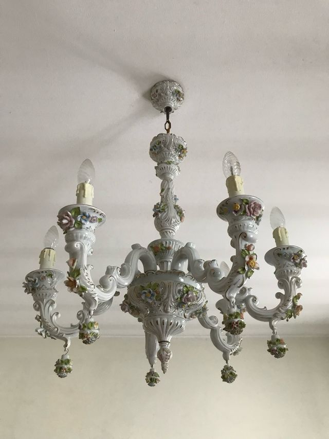 Lampadario Capodimonte