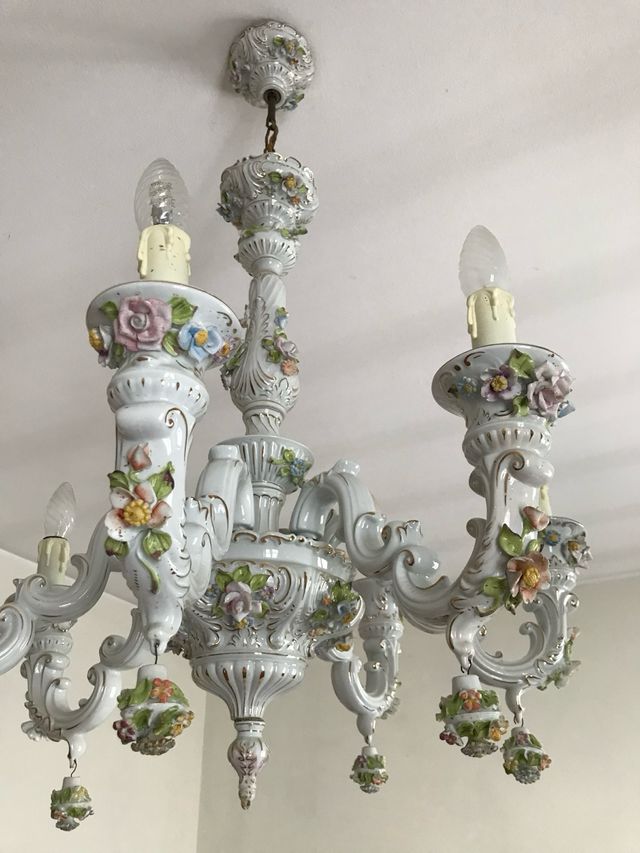 Lampadario Capodimonte