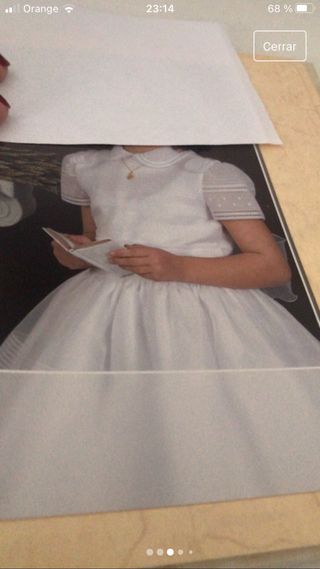 vestido de comunion