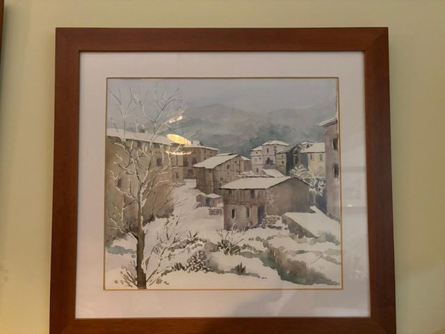 Acuarela de Pradillo de Cameros