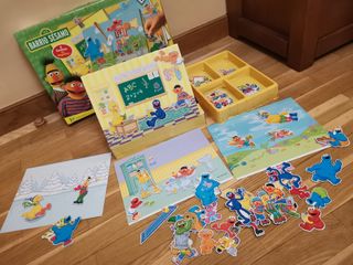 Barrio Sésamo Magnéticos. Imanes