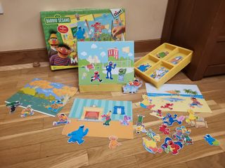 Barrio Sésamo Magnéticos. Imanes