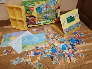 Barrio Sésamo Magnéticos. Imanes