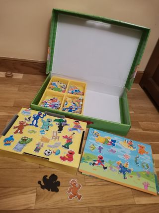 Barrio Sésamo Magnéticos. Imanes