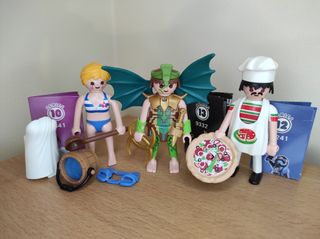 Playmobil Pizzero Guerrero Bañista
