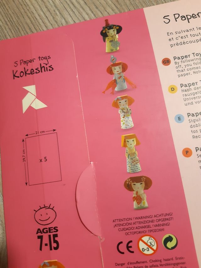 Creazioni di carta Djeco