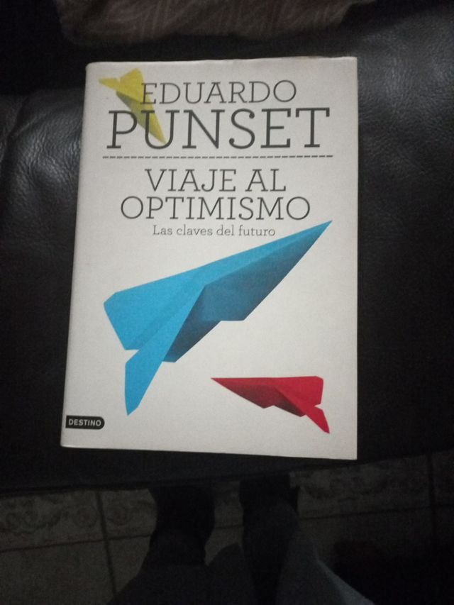 Libro lectura Viaje Al Optimismo de Eduardo Punset