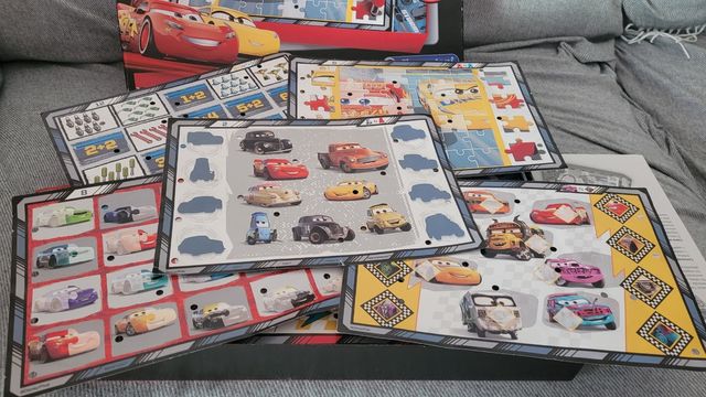 Juego Conecta Contesta Cars