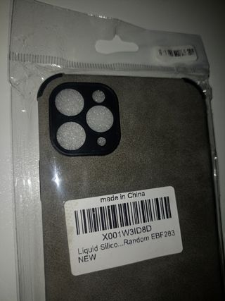 Funda silicona iPhone 11 PRO MAX