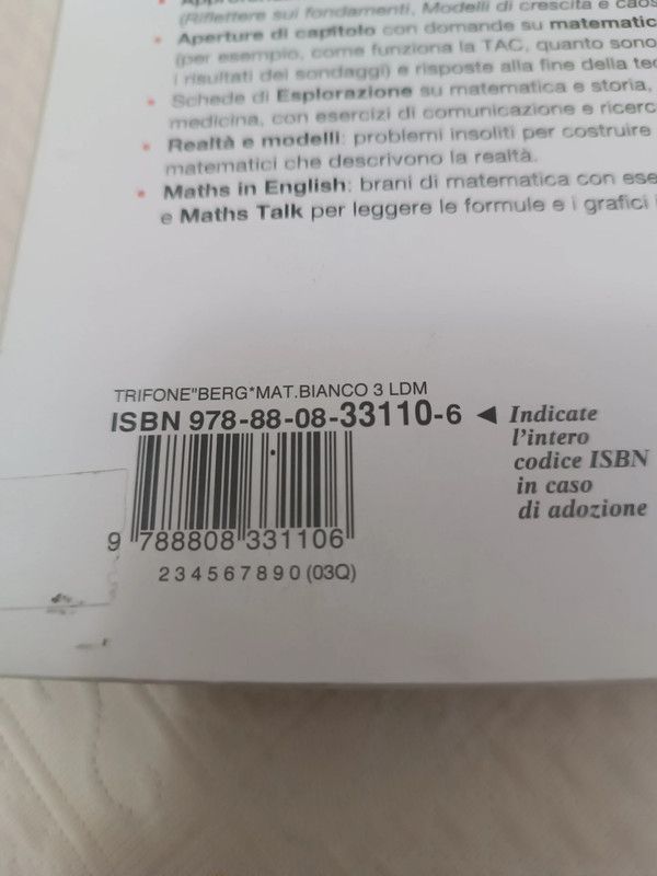 Matematica.bianco