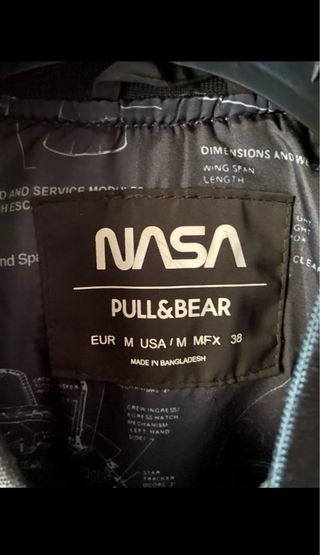 Bomber nero e grigio