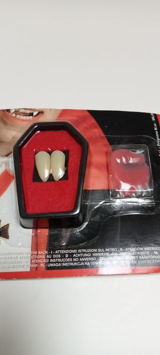 Disfraz vampiro complementos