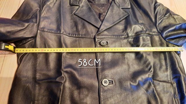 Giacca pelle uomo XXL