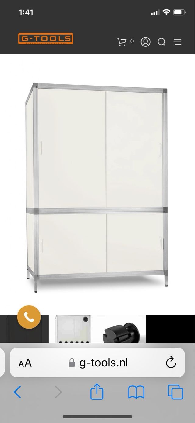 Armario de cultivo Bonanza (1m2) leeg