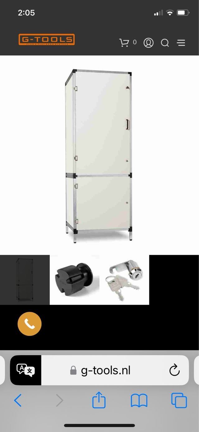 Armario de cultivo Bonanza (0,35m2) leeg