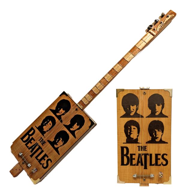 The Beatles Cigar box Guitar
