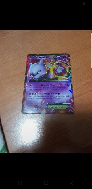 Carta Pokemon Mewtwo Ex