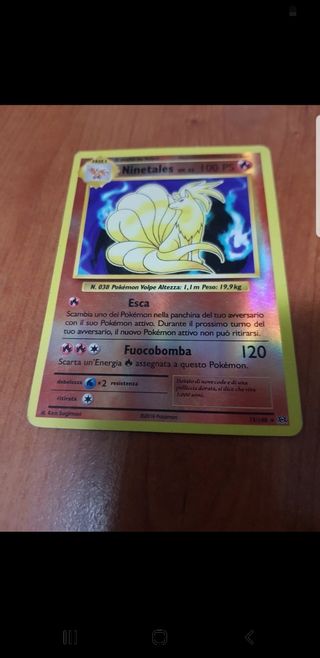 Carta Pokemon Ninetales