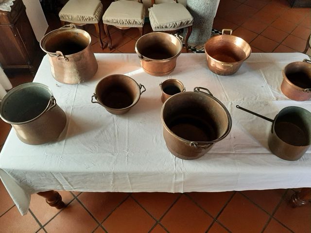 Pentole in rame 55kg