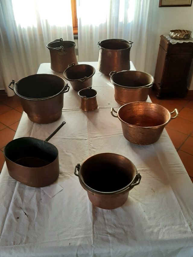 Pentole in rame 55kg