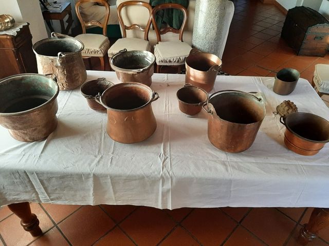 Pentole in rame 55kg