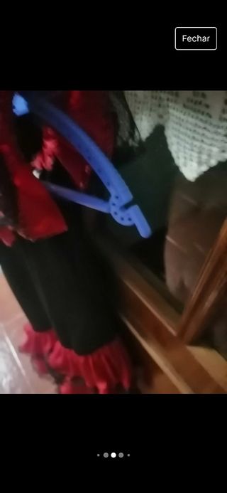 Fato de carnaval 5/7 anos sevilhana