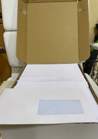 Sobres ventanilla izquierda