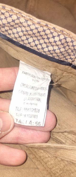 PANTALONES PANA Hombre JEAN and Co. APACHE