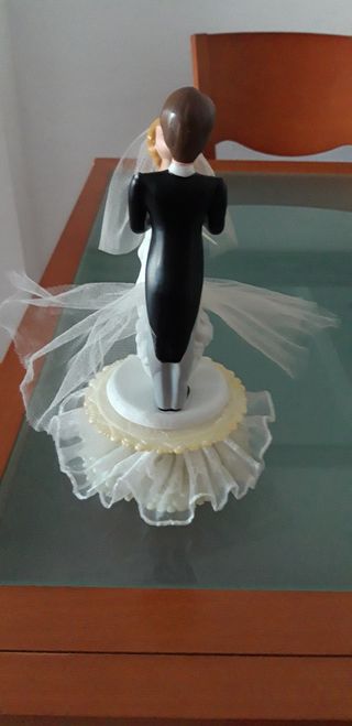 muñeco para tarta de boda