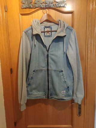 Cazadora Pull&Bear Vaquera com capucha L