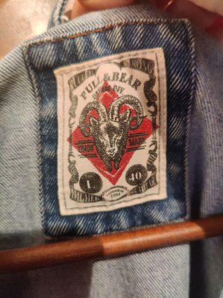 Cazadora Pull&Bear Vaquera com capucha L