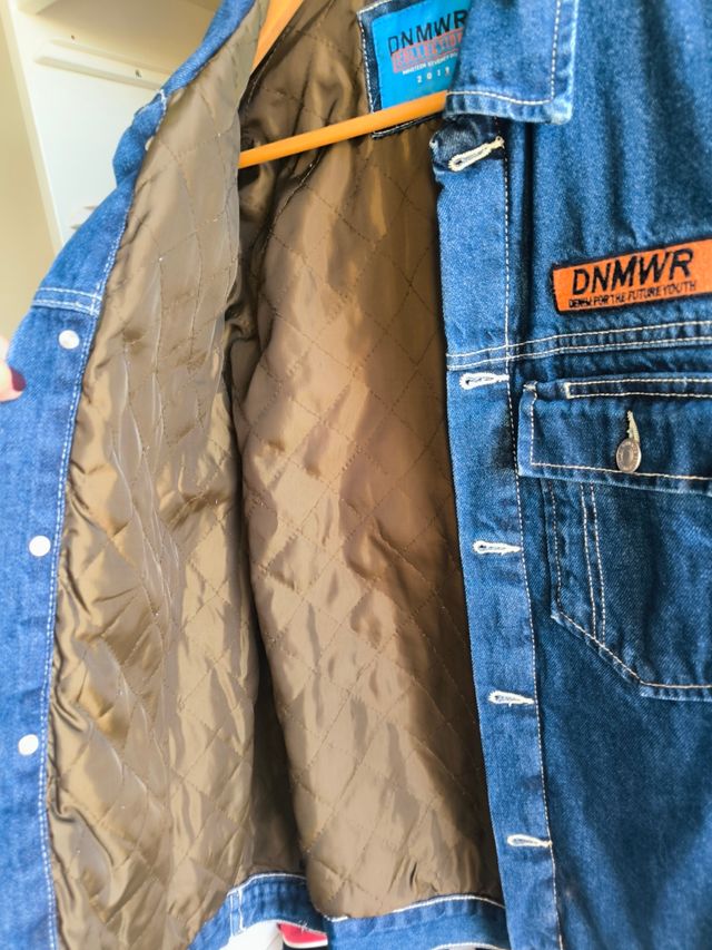 Cazadora vaquera forrada