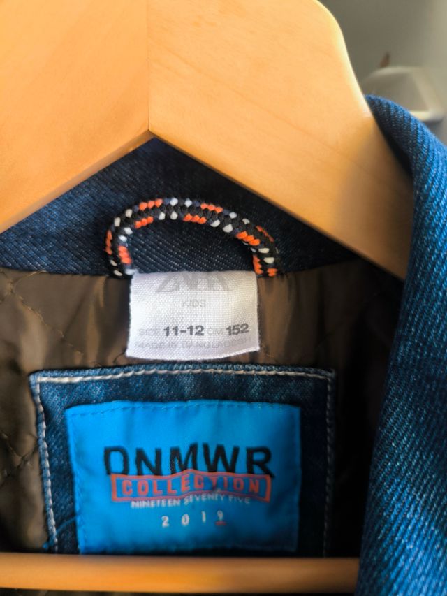 Cazadora vaquera forrada