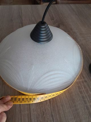 Lampadario da soffitto in vetro