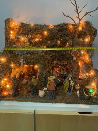 Presepe fatto a mano