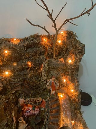 Presepe fatto a mano