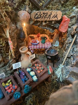 Presepe fatto a mano