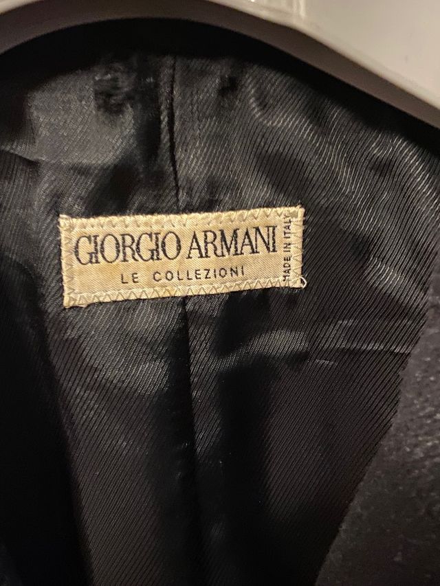 cappotto armani