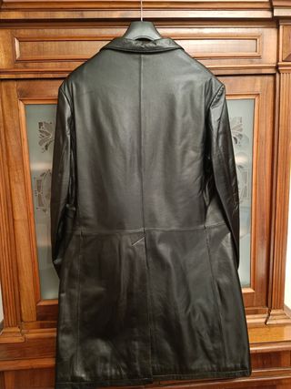 Cappottino uomo in pelle