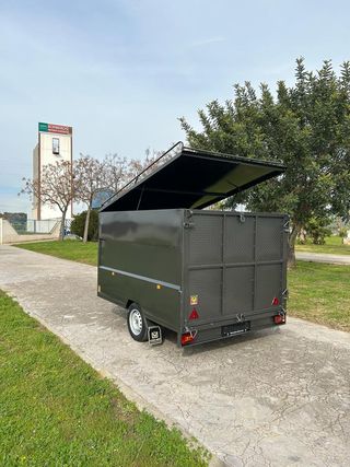 Remolque caja cerrada 250x190x140+Tapa