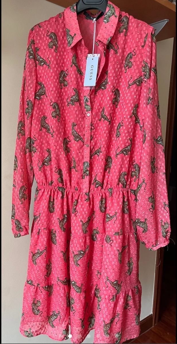 Vestido camisero guess