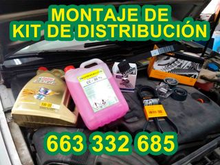 MONTAJE DE KIT DE DISTRIBUCIÓN COMPLETO EN OFERTA