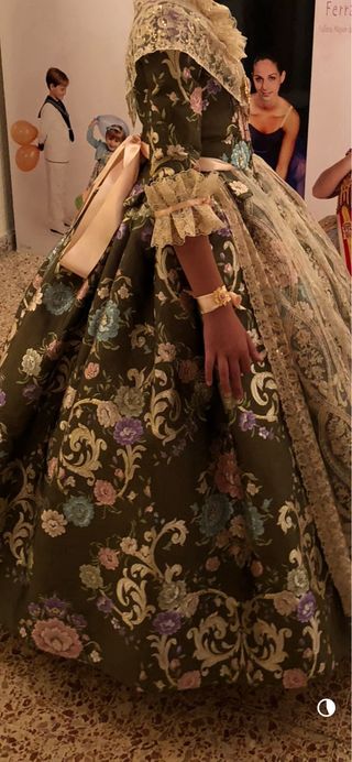 traje fallera niña 