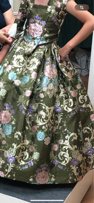 traje fallera niña 