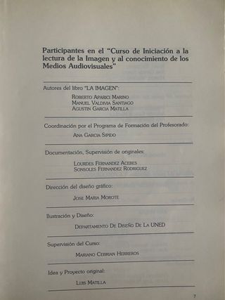 libros de la UNED sobre Imagen