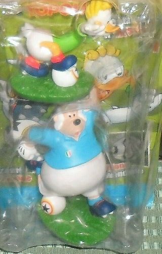 Modelli calciatori disney Gastone,Basettoni italia